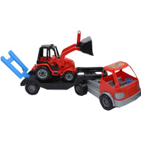 Камион с багер 176 POLSKI