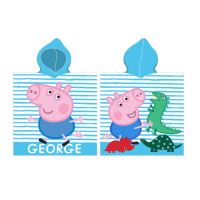 Детско пончо за плаж Peppa Pig George за деца 2-5 г. - Пепа и Джордж