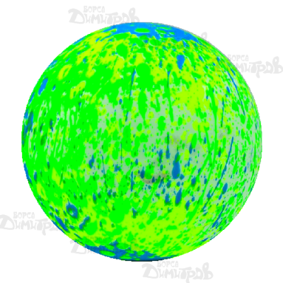 Топка PVC Пръски