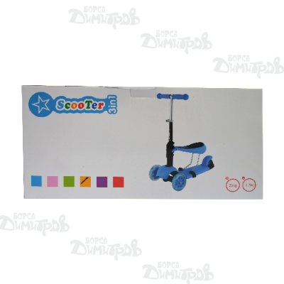 Тротинетка+седалка ОК.