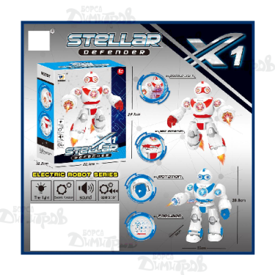 Робот Бял STELLAR СДМ кут.
