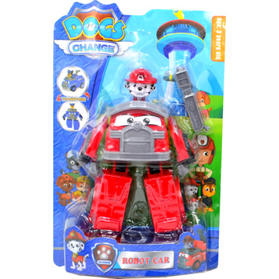 Куче робот картон