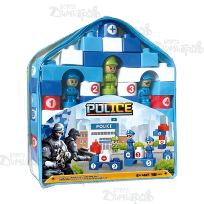 Строител БЕБЕ полиция 