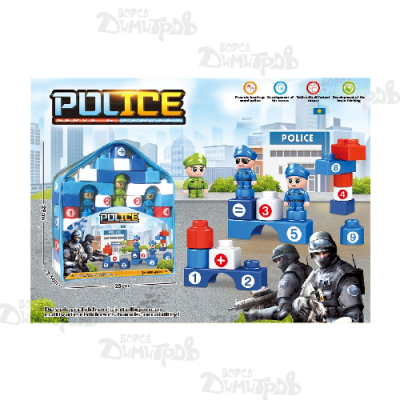 Строител БЕБЕ полиция 