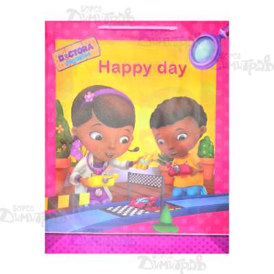 Торбa PVC ГЕРОЙ сред.37x30