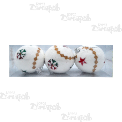 НГ топки лукс 7 см 3-ка