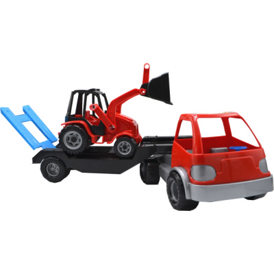 Камион с багер 176 POLSKI