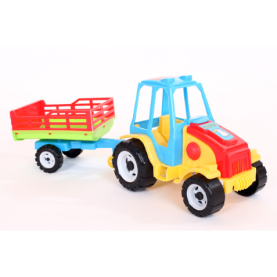 Трактор с ремарке 404 POLSKI